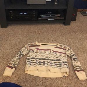 Aztec style sweater